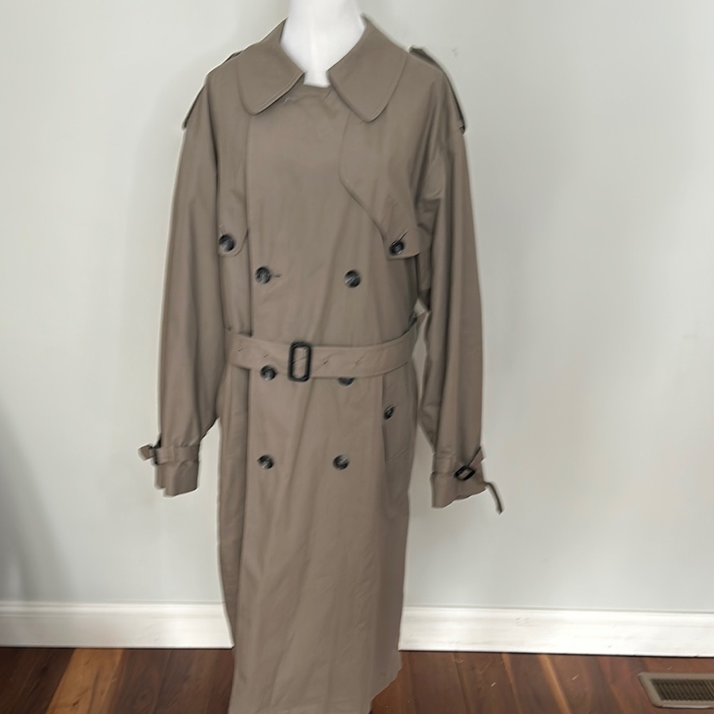 Vintage Tan Trench Coat NWOT